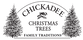 Chickadee Christmas Trees
